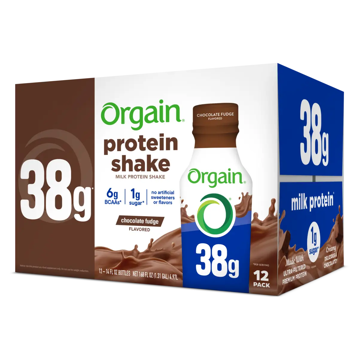 38g Protein Shake - Chocolate Fudge