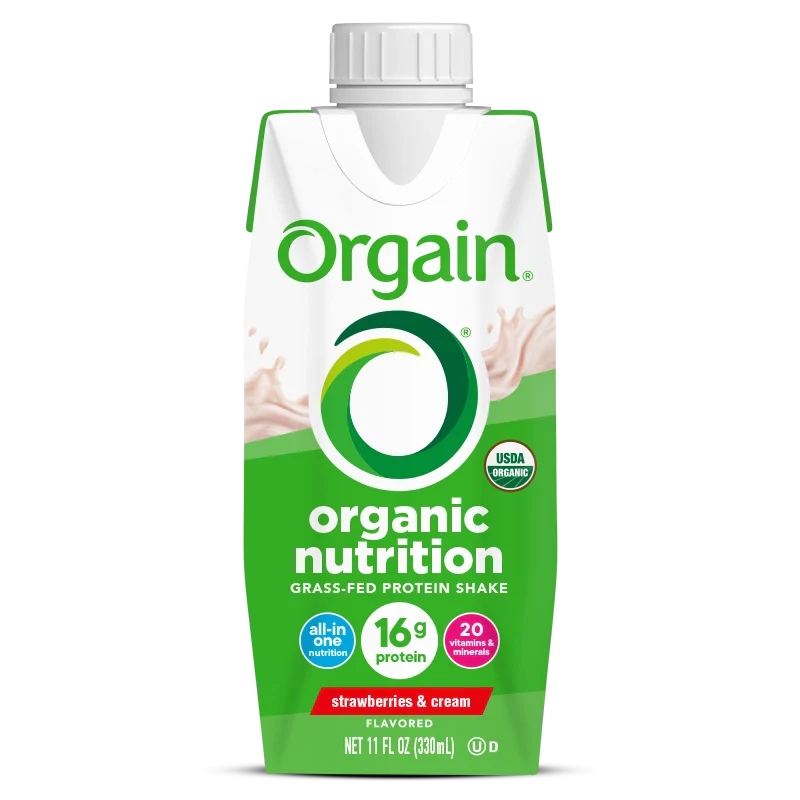 Organic Nutrition Shake - Strawberries & Cream