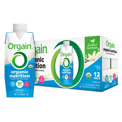 Vegan Organic Nutrition Shake - Vanilla Bean