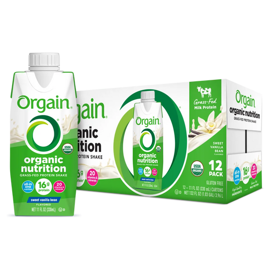 Organic Nutrition Shake - Sweet Vanilla Bean