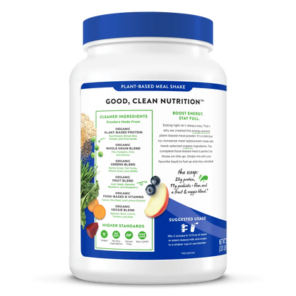 Organic Meal Powder - Creamy Chocolate Fudge