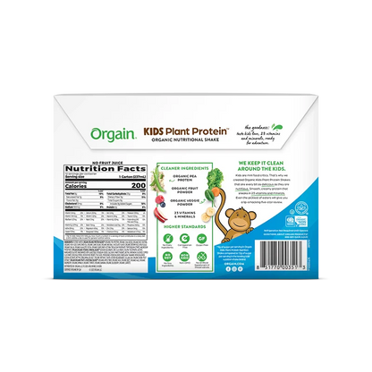 Kids Organic Plant Protein Nutritional Shake - Chocolate