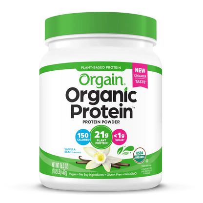Organic Protein? Plant Based Protein Powder - Vanilla Bean