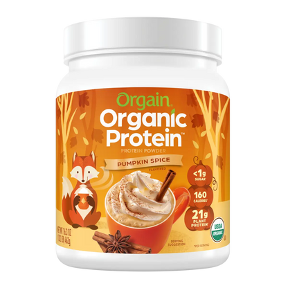 Organic Protein? Plant Based Protein Powder - Pumpkin Spice