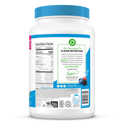 Organic Protein? & Superfoods Plant Based Protein Powder - Vanilla bean